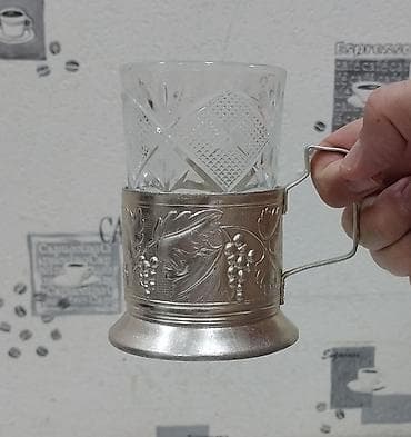 stekan sekilleri: Stəkan altlığı podstakannik sovet istehsalı, yaxşı vəziyyətdədir — 7