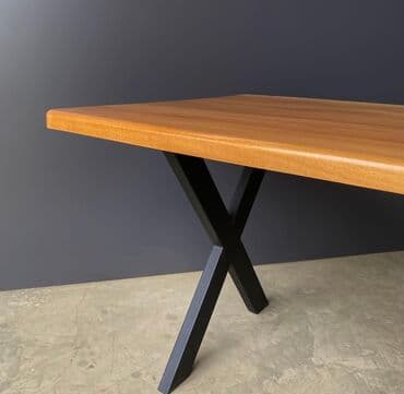 kerpic zavodu: Qonaq masası, Yeni, Açılmayan, Taxta, Dördbucaq masa — 2