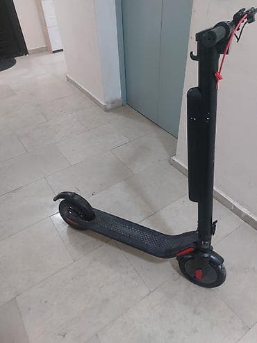 samakat islenmis: Elektrik skuter – iTeco brendi - Rəng: qara - Rulda LED displey — 3