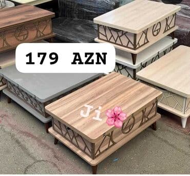 stul ev ucun: Qonaq otağı üçün, Açılmayan, Dördbucaq masa, 4 stul — 5