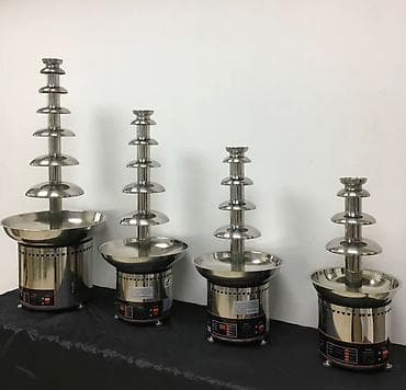 Paslanmayan poladdan hazırlanmış şokolad fəvvarəsi - 4–7 mərtəbəli — 2