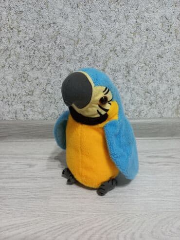 dovşan oyuncaq: Dinozavr ~35 sm Ördək ~25 sm Tovuz quşu ~ 20sm Tutuquşu ~ 20 sm — 6