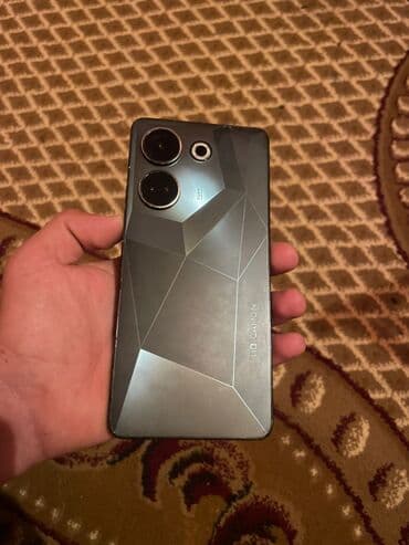 Tecno Camon 20 Pro, 256 GB, rəng - Boz, Barmaq izi, İki sim kartlı, Face ID