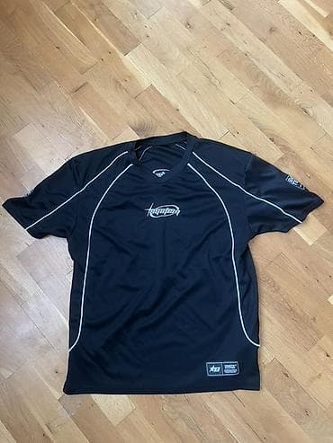 y2k: Futbolka, New Yorker, S, rəng - Qara — 1