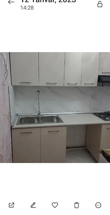 mətbəxt mebiləri: Mətbəx mebeli və yemək otağı stulları dəsti - Mətbəx mebeli: L — 6