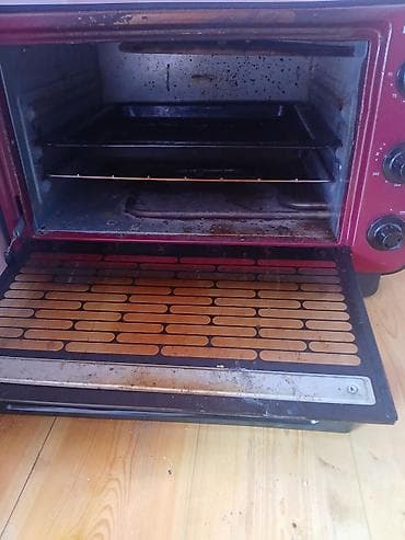 duxovkalar: Duxovka Kumtel, Elektrik, rəng - Qırmızı, Ayrıca dayanan — 2