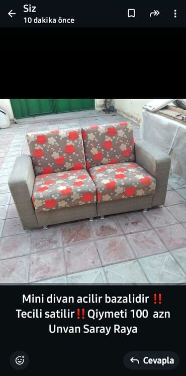 dıvanlar: Mini-divan, İşlənmiş — 1