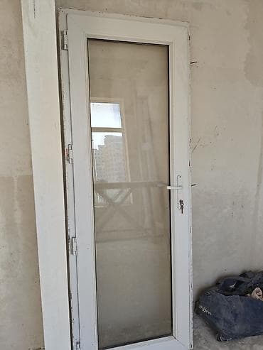 plastik qapi gence: Plastik qapı balkon üçün yararlıdır 2×0.8 üst sol tərəfində azca — 3