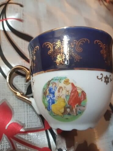 çaşka dəsti: Çay dəsti, rəng - Mavi — 3