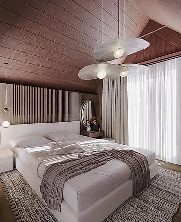 demir qapi gence: «Barn House»: ▸ 60 m² — 2 yataq otağı, zal, studio tipli mətbəx — 8