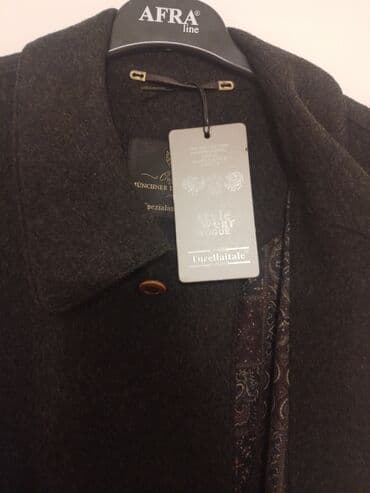 cins pencekler kisi ucun: Мужское пальто из кашемира Сделано в Германии Рост 4.5 Размер 56-58 — 4