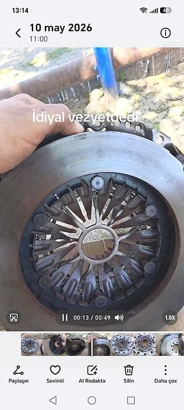 Avtomobil üçün tam komplekt debriyaj dəsti Tərkibi: - Volan — 5