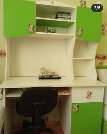 kubik gəncə: Oğlan və qız üçün, İşlənmiş, Təknəfərlik çarpayı, Dolab, Komod, Tumba — 2