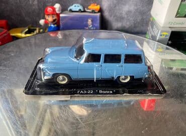 metbex tavan modelleri: Коллекционная модель VOLGA GAZ-22 blue 1962 DeAgostini Scale 1:43 — 14