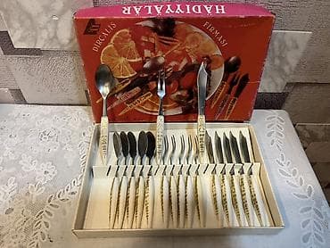 Dirçalış firmasının Hədiyyələr seriyasından desert/düyü-bıçaq dəsti lalafo.az -da Dirçalış firmasının Hədiyyələr seriyasından desert/düyü-bıçaq dəsti