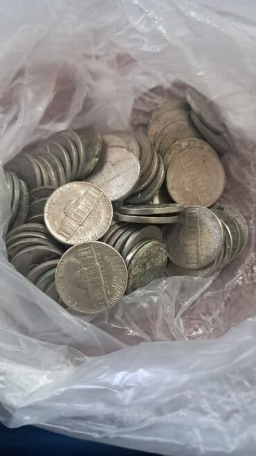 qerbli qəpik: ABŞ sikkələri – qarışıq lot - Növ və nominalar: quarter dollar (25¢) — 17