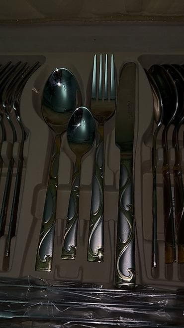 taxta qasiqlar: Tezedır Alpenberg 84 parçalı süfrə dəsti - Brend/model: Alpenberg — 1