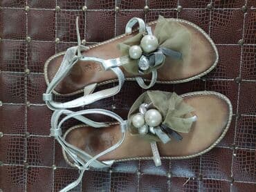 Bosonojka, barmaqarası yay ayaqqabısı, 10-13 yaşlı uşağa, 35 ölçüdə