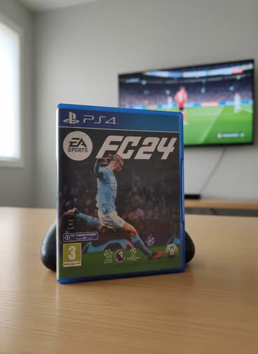 komputer ucun oyun diskleri: (BARTER MÜMKÜNDÜR❗❗❗)Məhsul: EA Sports FC 24 – PS4 disk (Blu‑ray) — 1