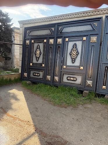 Yeni Dəmir Həyət darvazası, Yana açılan, 350 m, Mexaniki, Qapı ilə, Kredit var, Ödənişli quraşdırma, Ödənişli çatdırılma, Rayonlara çatdırılma, Ünvandan götürmə