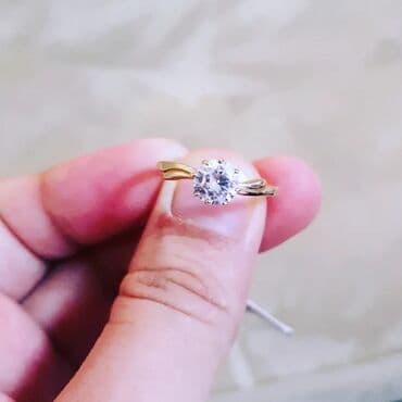 qızıl üzüklər qiymətləri 2022: Nişan, Üzük, Sarı qızıl, 585 Əyar — 2