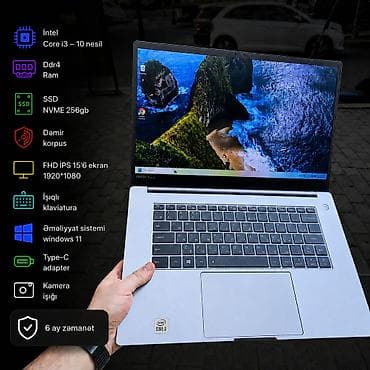 intel i5 notebook: Dəmirdən müasir ultrabuk/intel 11nəsil/SSD NVME Salam əziz dostlar 🖐🏻 — 1