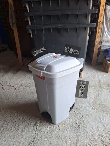 yemək qabları: Çöl üçün zibil qabılar — 1