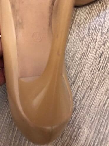 женские балетки с перфорацией: Brend: PAPATYA Model: Klassik stiletto Rəng: Bej/nude Material: Hamar — 5