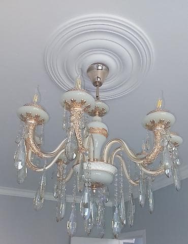 nerjavika cən: Çılçıraq, 8 lampa, Metal — 1