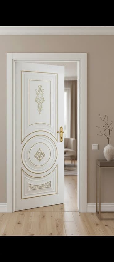 ag qapilarin qiymeti: Yeni Otaq qapısı 90x205 sm Zamok və çərçivə ilə, Zəmanətli, Ödənişli quraşdırma, Pulsuz çatdırılma, Ödənişli çatdırılma, Rayonlara çatdırılma — 1