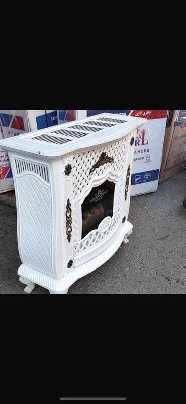 Kamin Peçi, yanacaq - Qaz