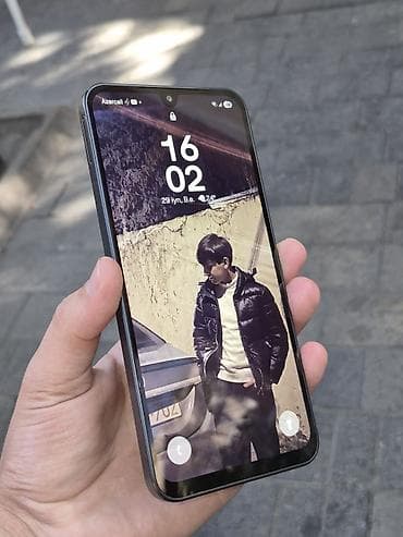 Samsung Galaxy A17, 128 GB, rəng - Boz, Barmaq izi