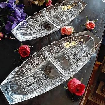 cayniy serviz: Tomun 2 eded boyuk şirniyyat ve ya cerez qabi. 36 sm olcusu. 1 ededi — 1