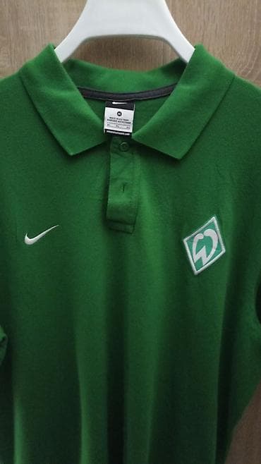 Kişi geyimləri: Polo köynək, Nike, XL, rəng - Yaşıl — 1