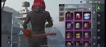 pubg mobil hesabı: PUBG Mobile üçün oyun hesabı. Hesabda müxtəlif geyim dəstləri, baş — 6