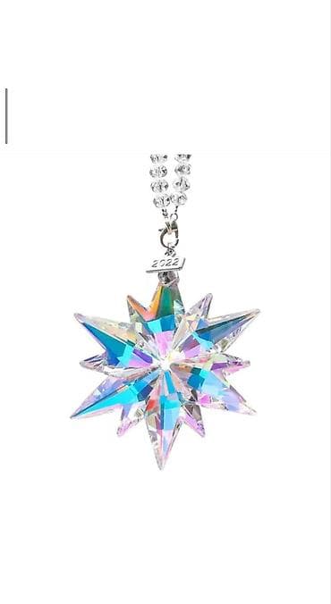 goz muncuğu: Swarovski gümüşü rəngdə asqı sizin avtomobilinizin salonunda gözəl bir — 1