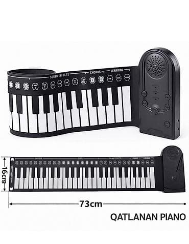 piano ders: Qatlanan piano. Uşaqlar üçün — 1