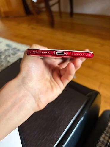 iphone 7 batareya: IPhone 7 Plus, 128 GB, Qırmızı, Barmaq izi — 3