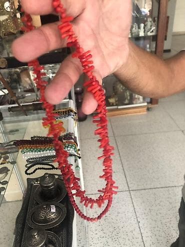 tek qas uzuk: Коралловое колье куплено в Англии ! — 1