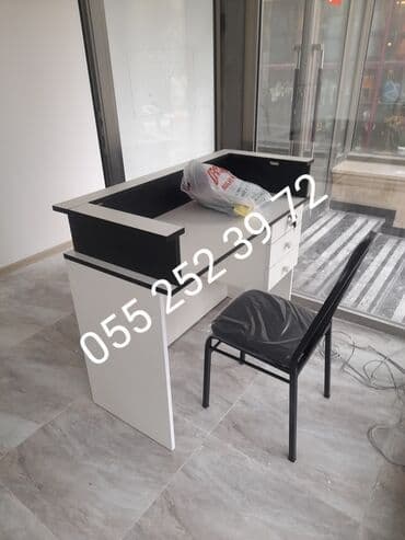 həyət üçün stol: Düz masa, Stullar ilə, 6 nəfər, Açılmayan, Laminat, Azərbaycan — 3