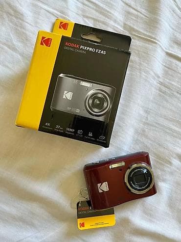 телефон флай e141 tv: Kodak PIXPRO FZ45 rəqəmsal fotokamera (Qutusu açılmayıb,istifadə — 1