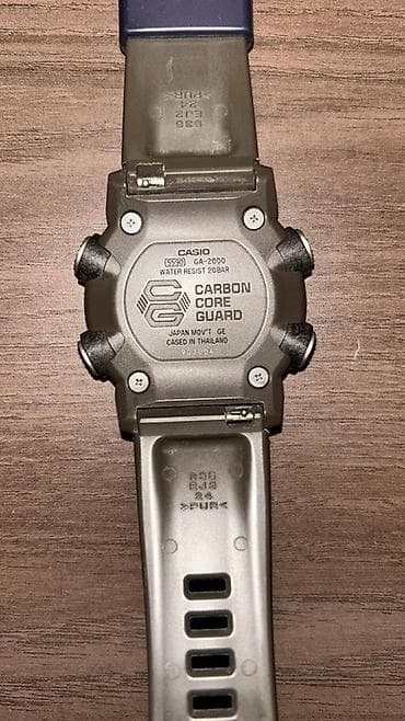 citizen saat: Qol saatı, G-Shock, rəng - Qara — 3