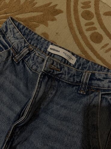 şalvar modelleri 2022: Şalvar, Bershka, S, rəng - Mavi — 3