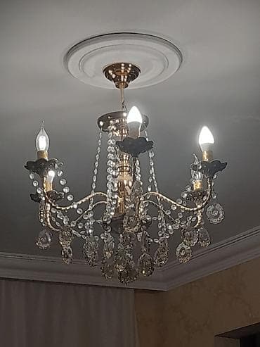 Çılçıraq, 5 lampa, Metal — 2