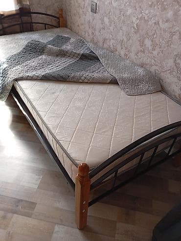 matras dosek: İşlənmiş, Təknəfərlik çarpayı, Bazasız, Matras ilə, Siyirməsiz, Azərbaycan — 3