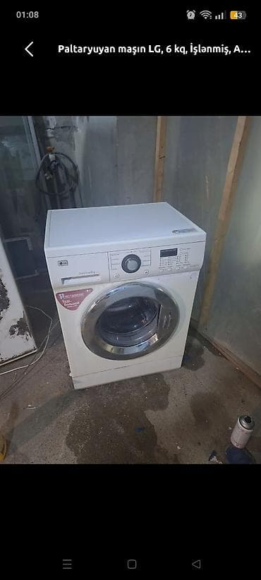 Услуги по строительству и ремонту: Paltaryuyan maşın – Indesit, 6 kq - Ön yükləməli, kompakt korpus - 6 — 2