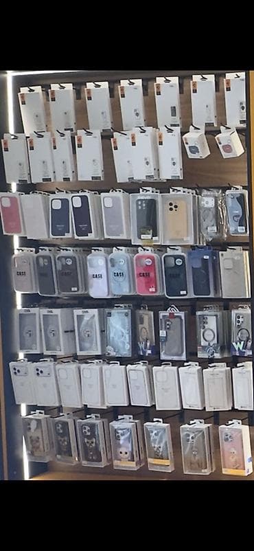 Mağaza bağlandığı üçün mobil aksesuarlar hamısı tam şəkildə maya