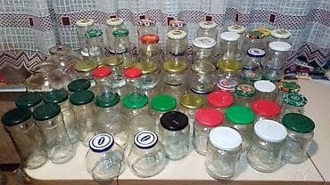 sirniyyat satici 600: Müxtəlif ölçülü Şüşə Bankalar. Diqqətlə oxu axıra qədər ! Şüşə — 1