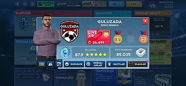 puding it: Dream League Soccer hesabı - Hücum: Kylian Mbappé (90), Erling — 3
