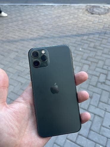 mac pro: IPhone 11 Pro, 256 GB, Matte Midnight Green, Face ID — 5